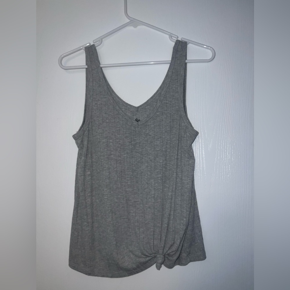 Womens grey tank top